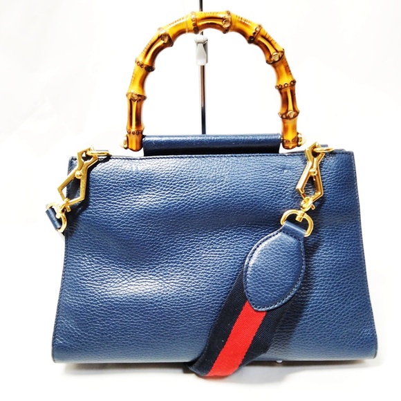 GUCCI - Nymphaea Bamboo Handle Diana Bag R1.276 - Picture 1 of 4